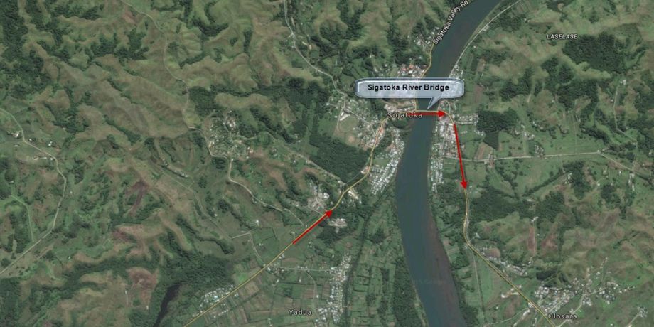Continue on, after approx 1 hour & 5 minutes driving time from Nadi Airport (if you have used the Nadi bypass) you will have reached the town of Sigatoka. Sigatoka is also a great place the shop and has a fantastic market (depending the time you arrive) Cross over the Sigatoka River Bridge and continue along Queens Road. You will have approx 20 minutes to go.